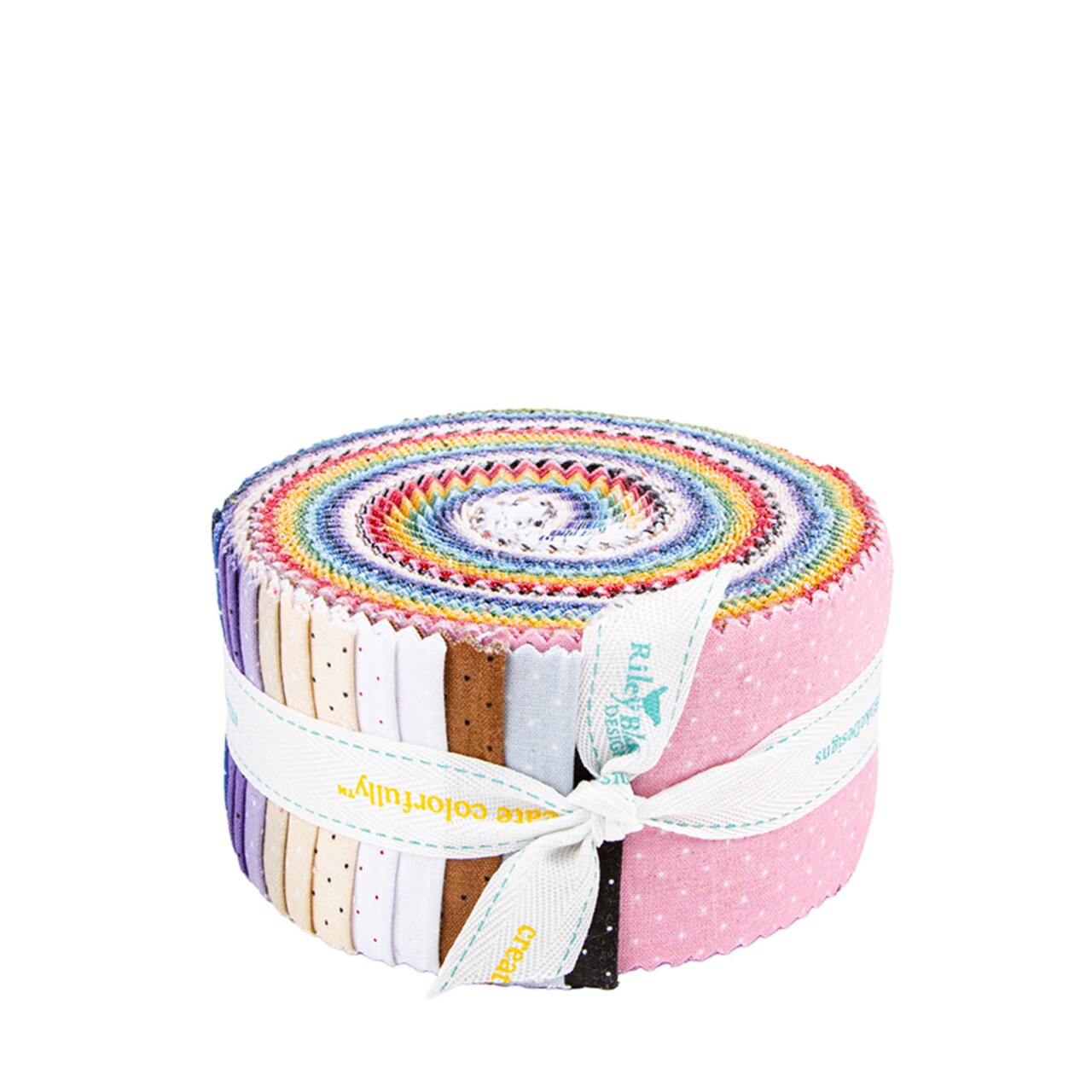 American Jane Pindots 2.5" Strip Roll (Jelly Roll / Rolie Polie) by Riley Blake (RP-840-40)